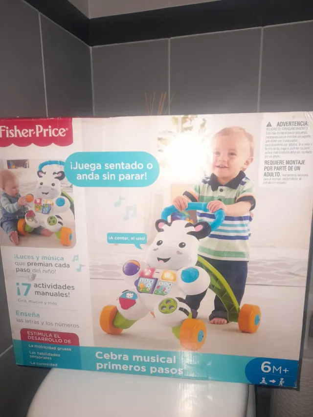 Cebra Musical Fisher-Price Primeros Pasos