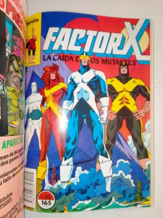 factor x tomo comics tebeos