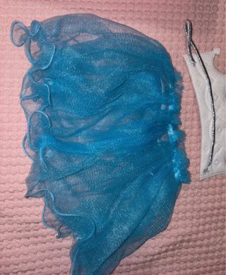 Disfraz Frozen Corona y Tutú Azul