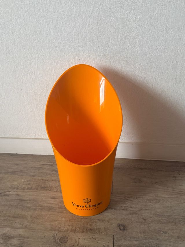 Enfriador champán Veuve Clicquot naranja