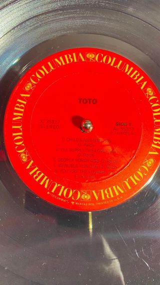 TOTO - TOTO. 1978 Vinilo Autografiado