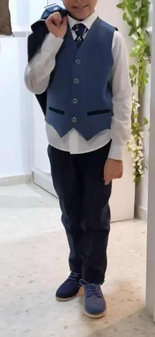 Traje comunión niño. Talla 7-8