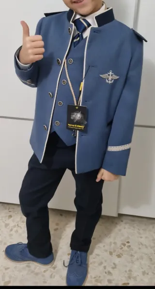 Traje comunión niño. Talla 7-8
