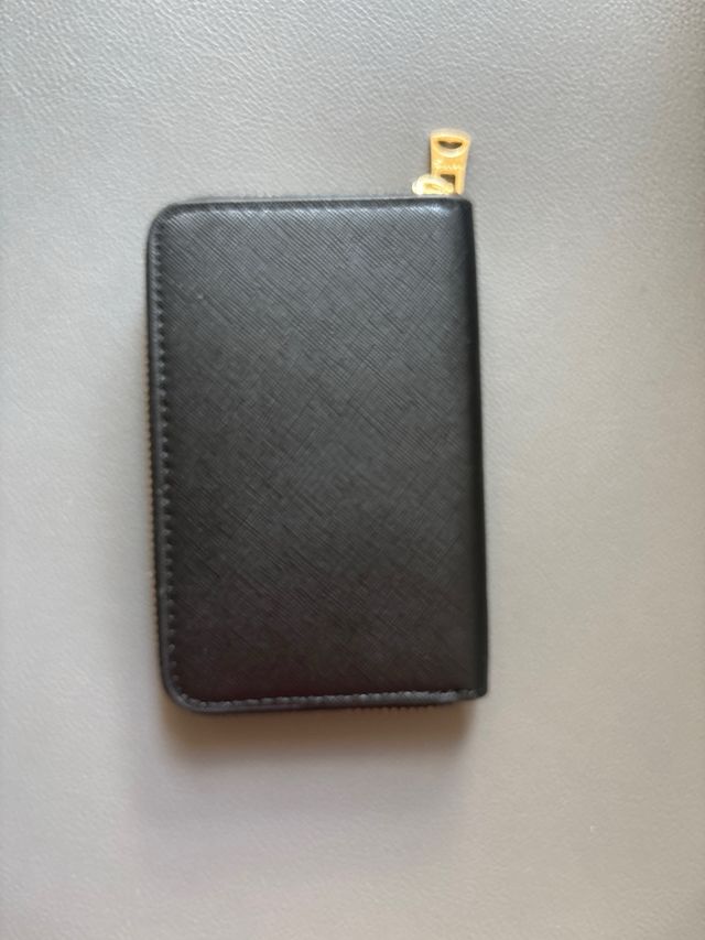 Cartera monedero Mango negra