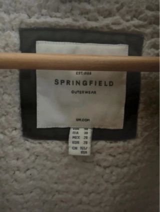 Chaqueta Springfield verde militar