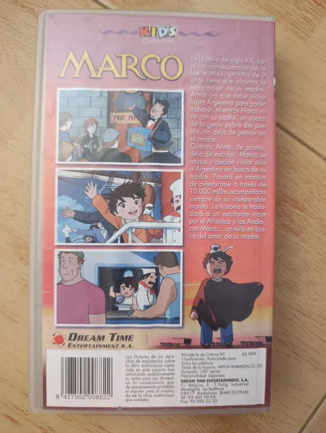 Película Marco VHS Kids Collection Español