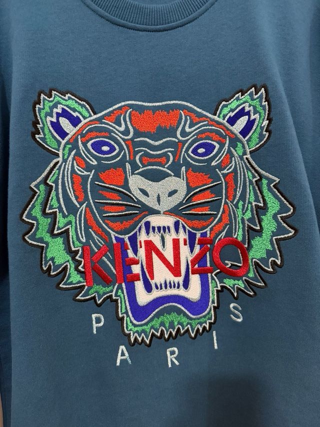 Sudadera Kenzo Tiger Azul Talla M