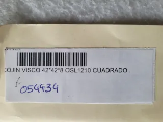 ¡Haz oferta! Cojín antiescaras cuadrado con Memory