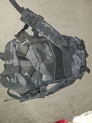 Mochila táctica negra