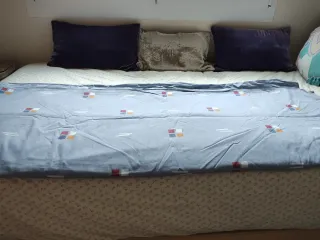 Funda Nórdica Azul y Multicolor