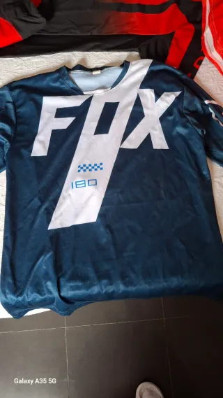 Traje completo FOX Motocross y camisetas XL