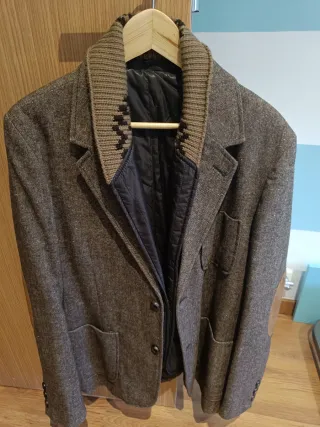 Americana Zara Talla XL Marrón