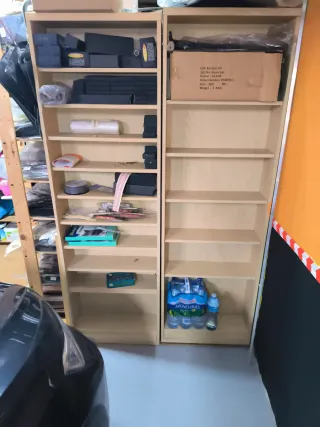 2 Estanterías Haya Madera por 20€