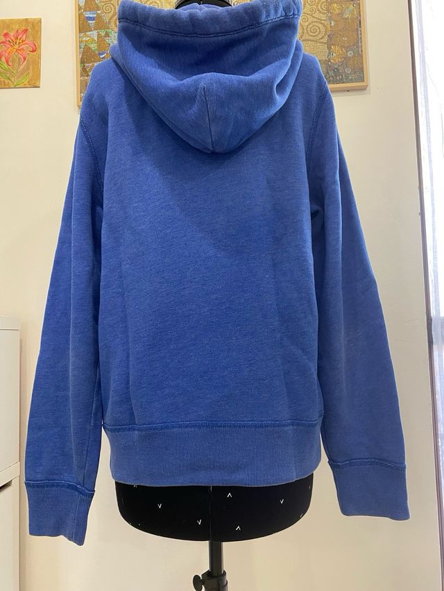 Felpa Hollister Blu Taglia M
