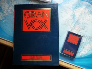 Diccionario inglés Vox con cassette de fonética