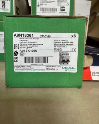 Interruptor Schneider Acti 9 C120N 2P