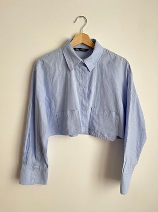 Zara camisa crop