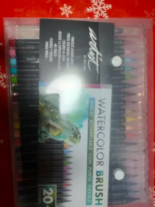 Rotuladores acuarelable watercolor brush