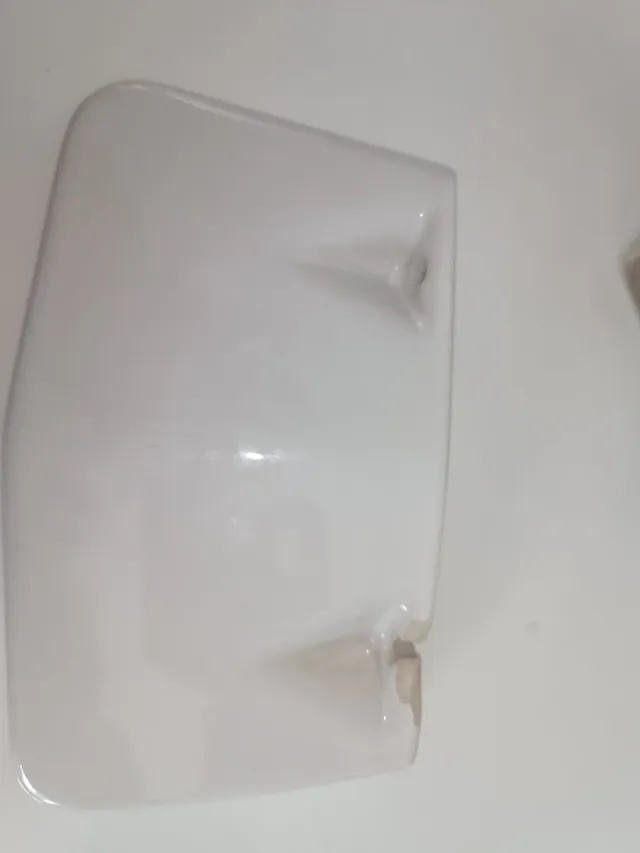 Set di 2 accessori da bagno con fiori in porcellana vintage