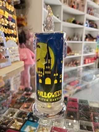 Vela Halloween Castillo Bruja