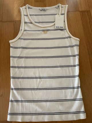 Camiseta tirantes Salsa Jeans rayas S