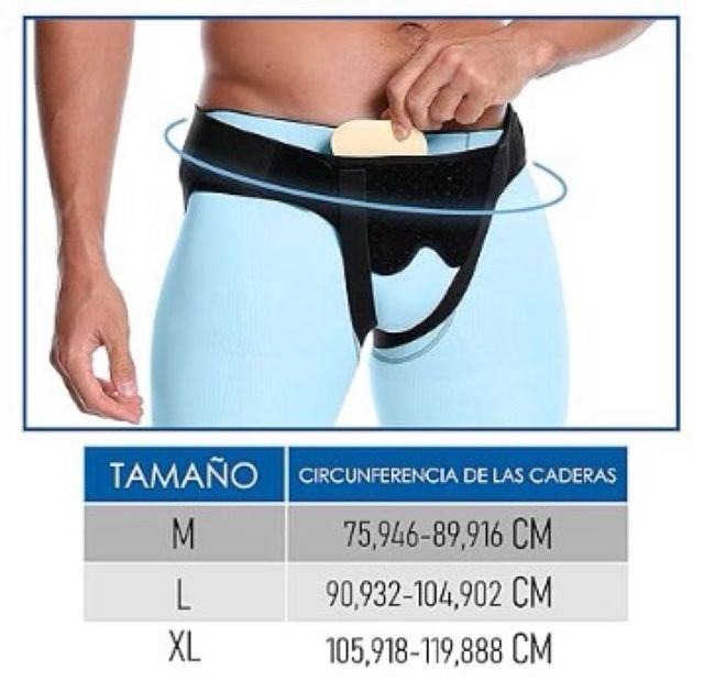 Cinturón hernia inguinal talla L BEANICA