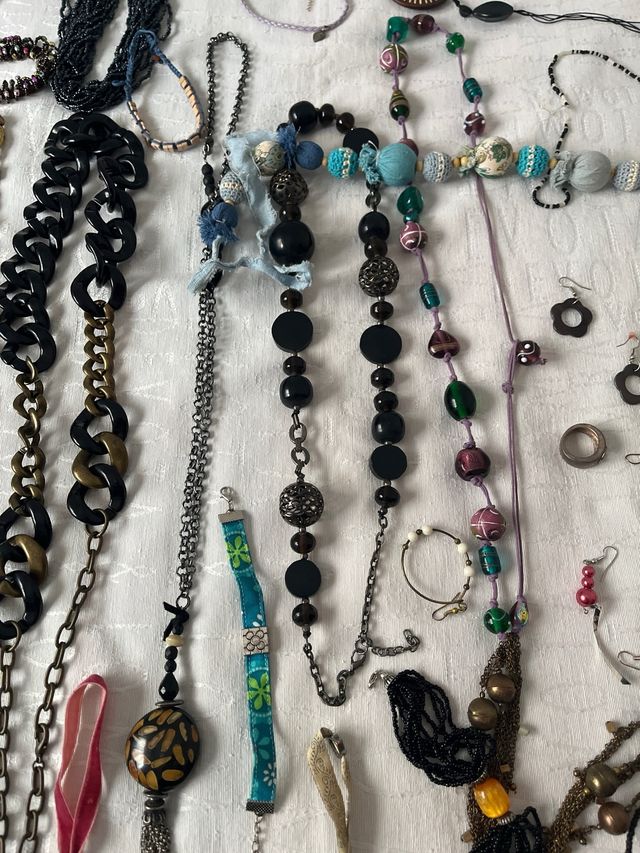 Lote Bisutería Collares Pulseras