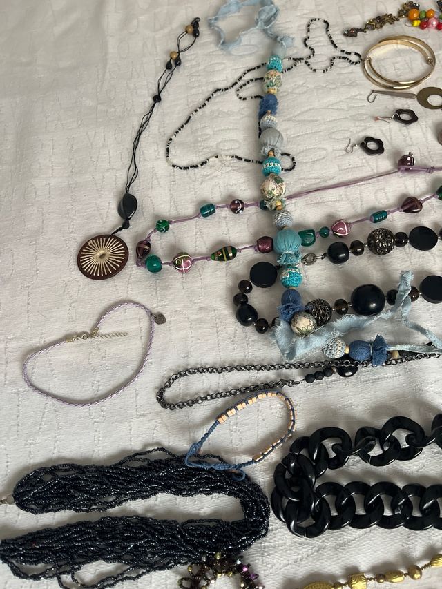 Lote Bisutería Collares Pulseras