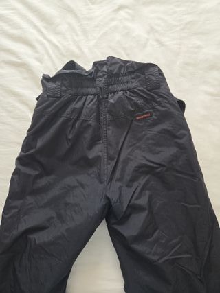 Pantalón de esquí negro hombre con tirantes