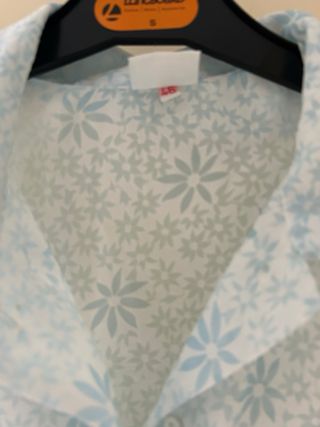 Camisón manga corta floral