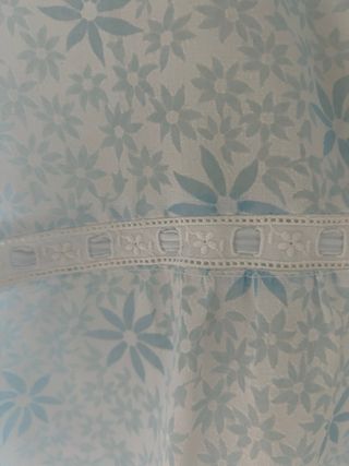 Camisón manga corta floral