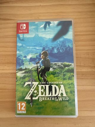 Zelda Breath of the Wild Nintendo Switch sin usar