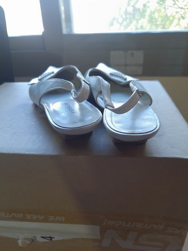Zapatos de piel,Fosco Talla 38 Blanco Nacarado