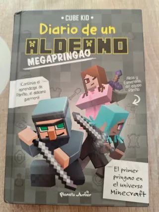 Libros universo Minecraft. Diario de un aldeano