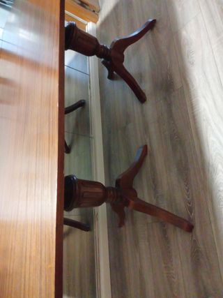 Mesa comedor plegable vintage madera