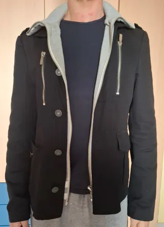 Giacca nera uomo Terranova