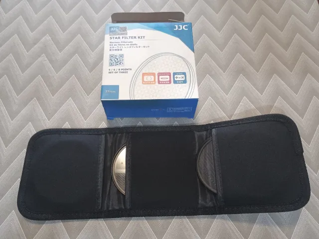 Filtros artísticos de estrellas para rosca 77