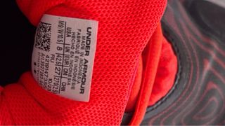 Zapatillas Baloncesto Under Armour Negras Rojas