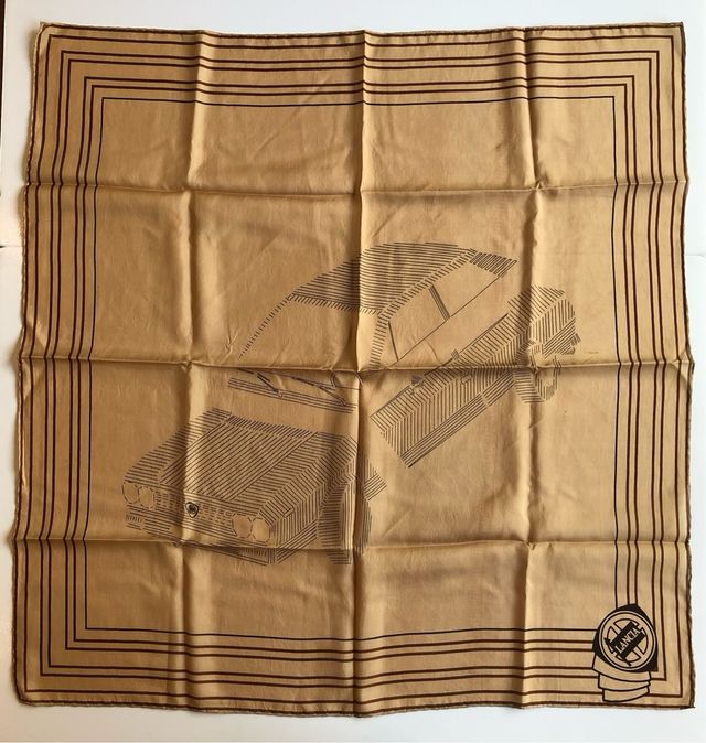 Lote de 4 Pañuelos cuadrados. Lancia