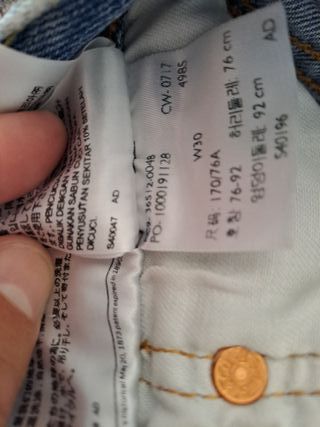 Pantalón corto Levi's Strauss W30 L