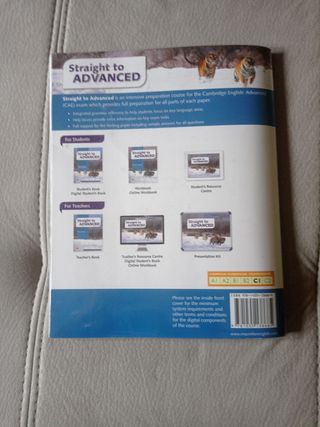 Libro inglés STRAIGHT TO ADVANCED Sb -Key etools