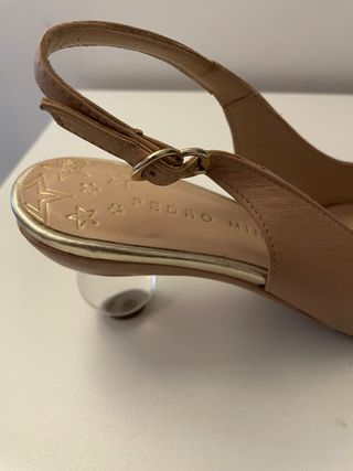 Zapatos Pedro Miralles Talla 36 Beige