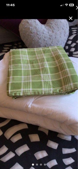 Funda y relleno para cuna/cama pequeña