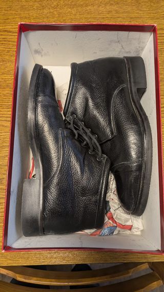 Scarpe VARESE Pelle Nere Tg 42