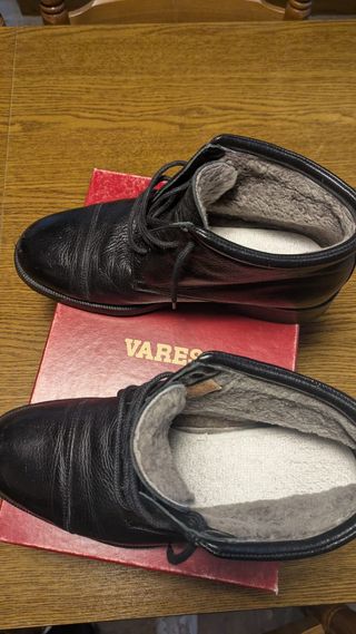 Scarpe VARESE Pelle Nere Tg 42