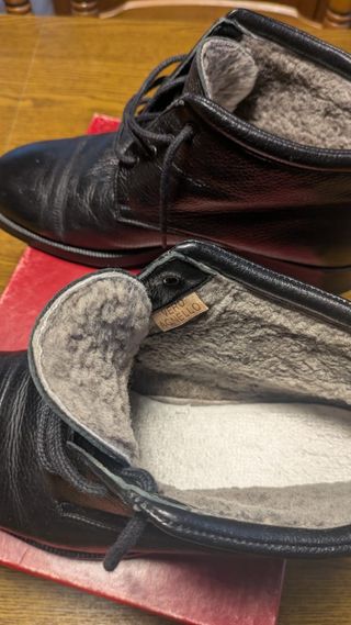 Scarpe VARESE Pelle Nere Tg 42