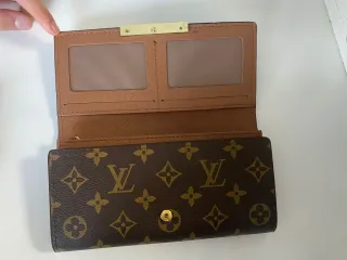 Monedero Louis Vuitton Marrón Sin Usar Original.