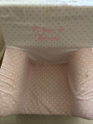 Sillón infantil personalizado El trono de Manuela