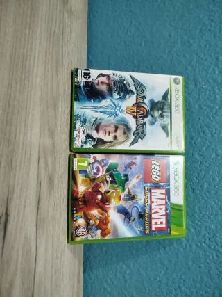 Xbox 360 Juegos: Soulcalibur IV y Marvel Super Her
