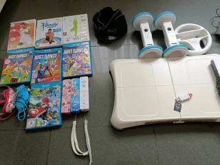 Nintendo Wii U con giochi e accessori